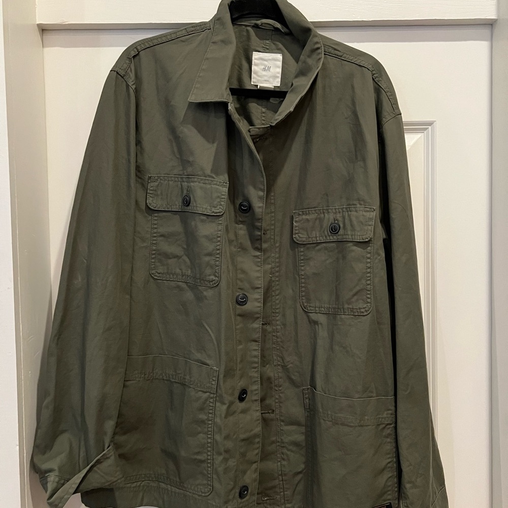 Mens XXL H&M “Cargo-Style” Jacket